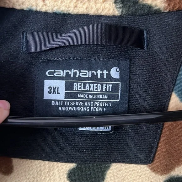 Carhartt Men's Relaxed Fit Fleece Pullover - Picture 9 of 10